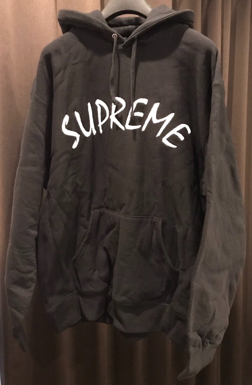 Supreme FTP Arc Hooded Sweatshirt "Black"