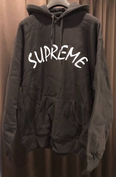 Supreme FTP Arc Hooded Sweatshirt "Black"