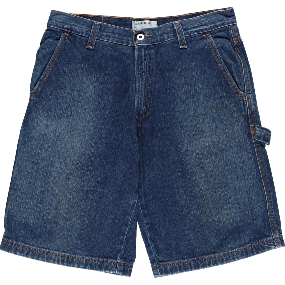 古着 00年代 リーバイス Levi's SILVER TAB シルバータブ CARPENTER デニムペインターショーツ ハーフパンツ ジョーツ メンズw34相当/eaa478187