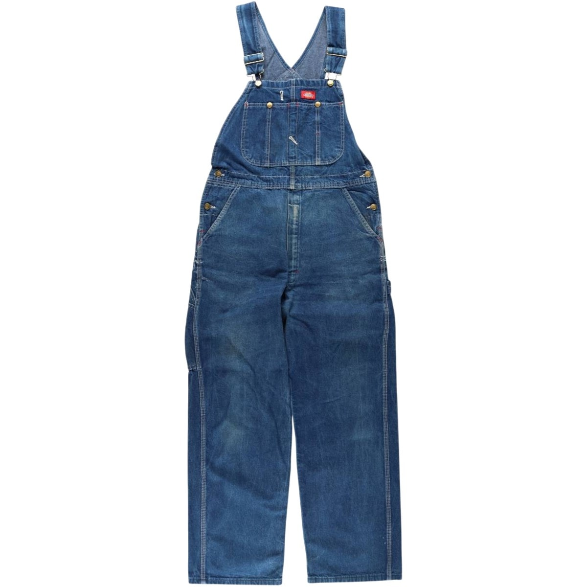古着 ディッキーズ Dickies デニムオーバーオール メンズw36相当/eaa630411