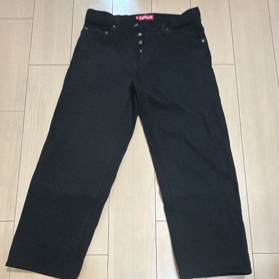 Supreme Baggy Selvedge Jean (25FW) "Rigid Black"