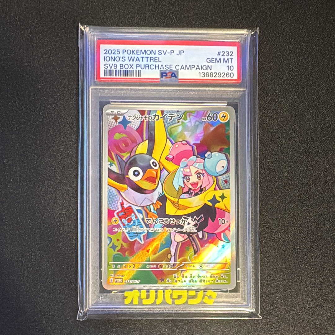ナンジャモのカイデン P [SV-P 232](プロモーションカード「拡張パック バトルパートナーズ Box購入キャンペーン」)