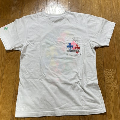 Chrome Hearts Multi Color Cemetery Cross T-Shirt "White"