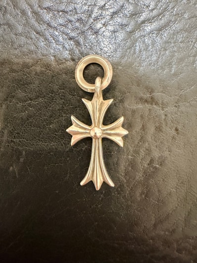 Chrome Hearts Tiny CH Cross Charm "Silver"