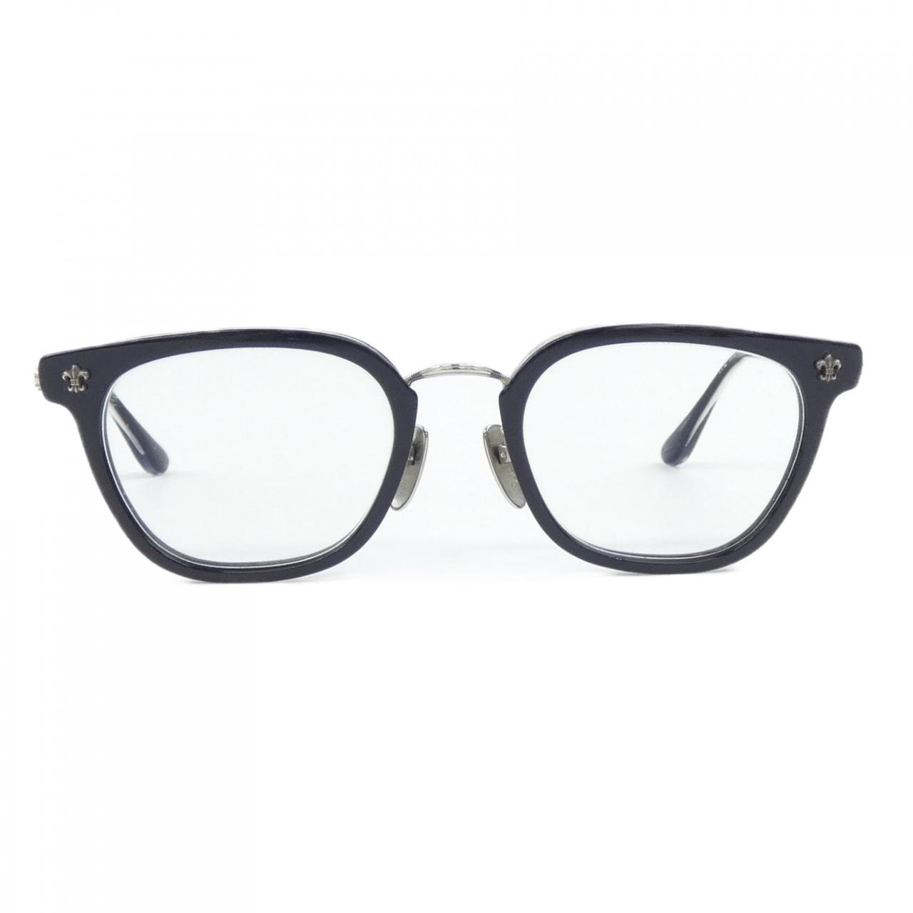 Chrome Hearts STRAPADICTOME 51 Square "Black/Shiny SIlver"