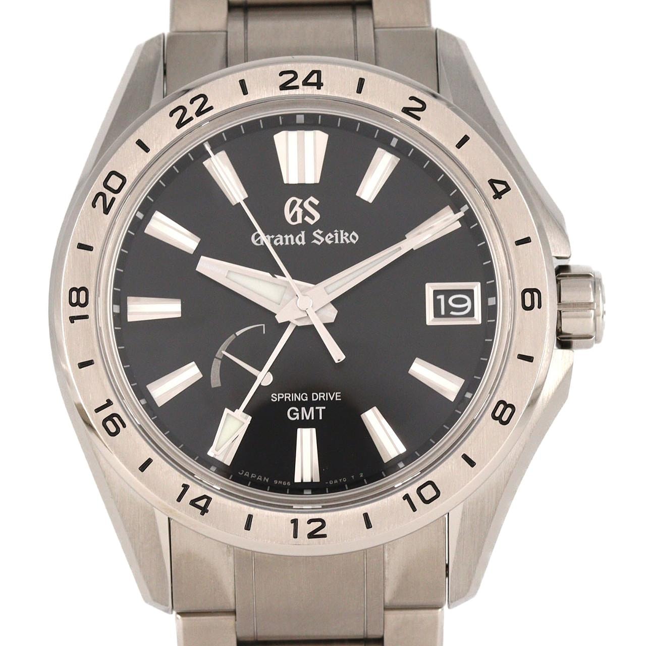 セイコー グランドセイコー・エボリューション9コレクション GMT TI 9R66-0BJ0/SBGE283 TI 自動巻
