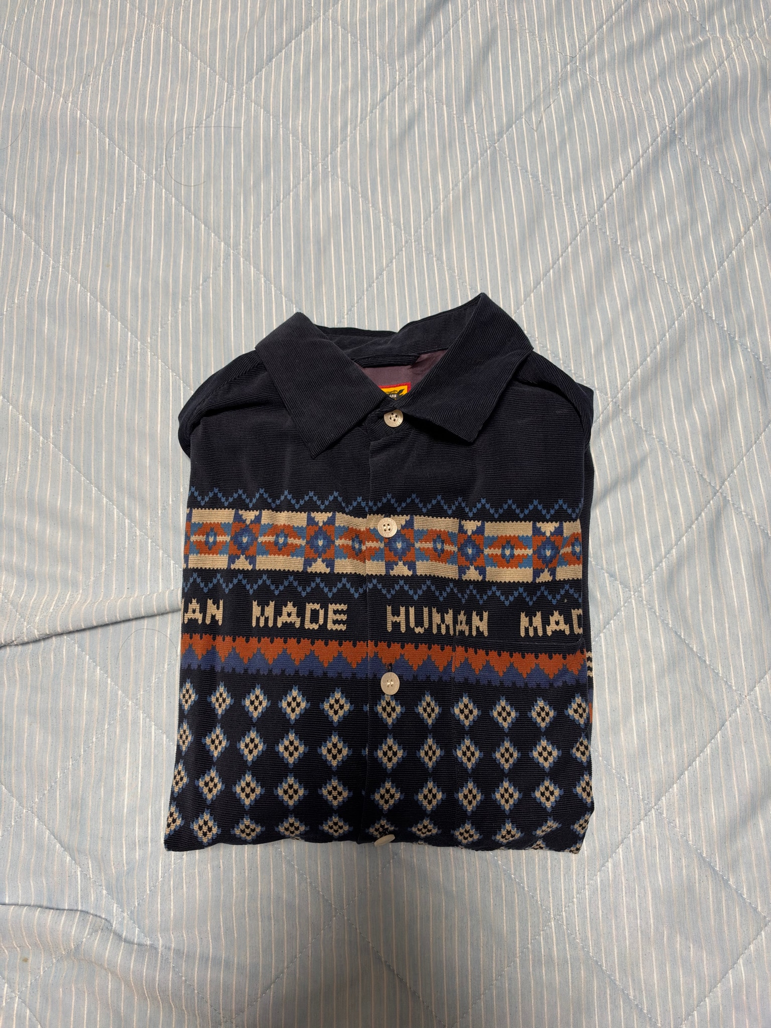 HUMAN MADE Nordic Shirt "Navy"
