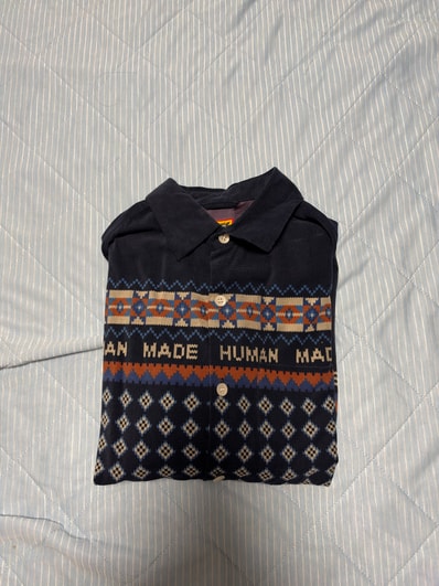 HUMAN MADE Nordic Shirt "Navy"
