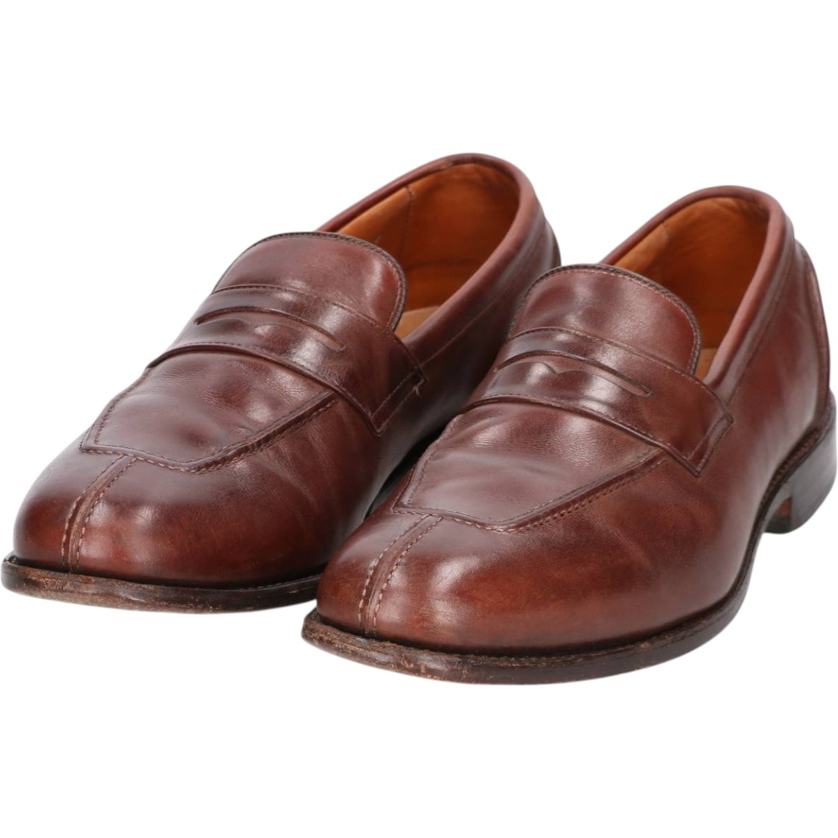 古着 アレンエドモンズ ALLEN EDMONDS GLASGOW コインローファー USA製 10B メンズ28.0cm相当/saa014355