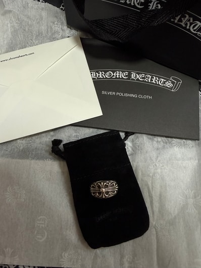 Chrome Hearts Floral Cross Ring "Silver"