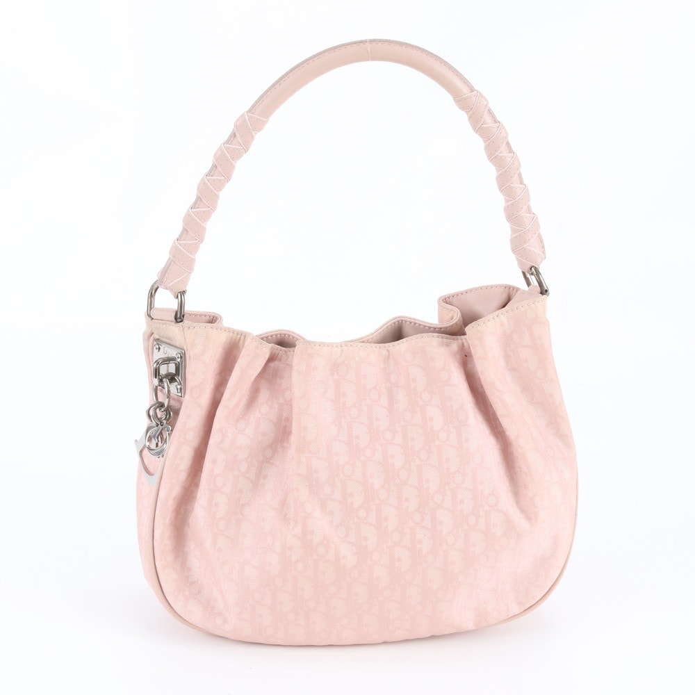 ■美品 クリスチャンディオール トロッターハンドバッグ