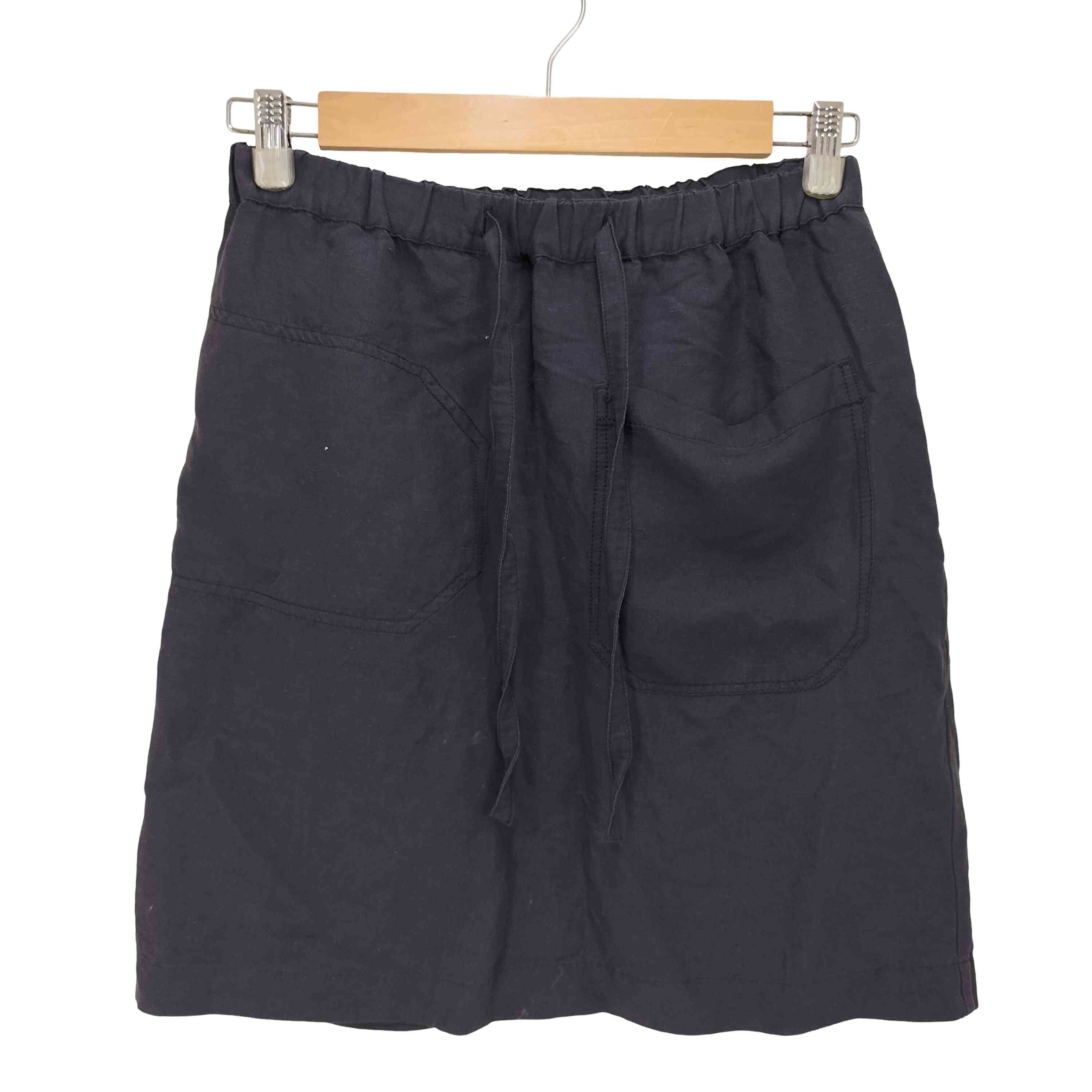 リネンレーヨン タイトスカート ポケットデザイン ARCHIVE【1139886475875】