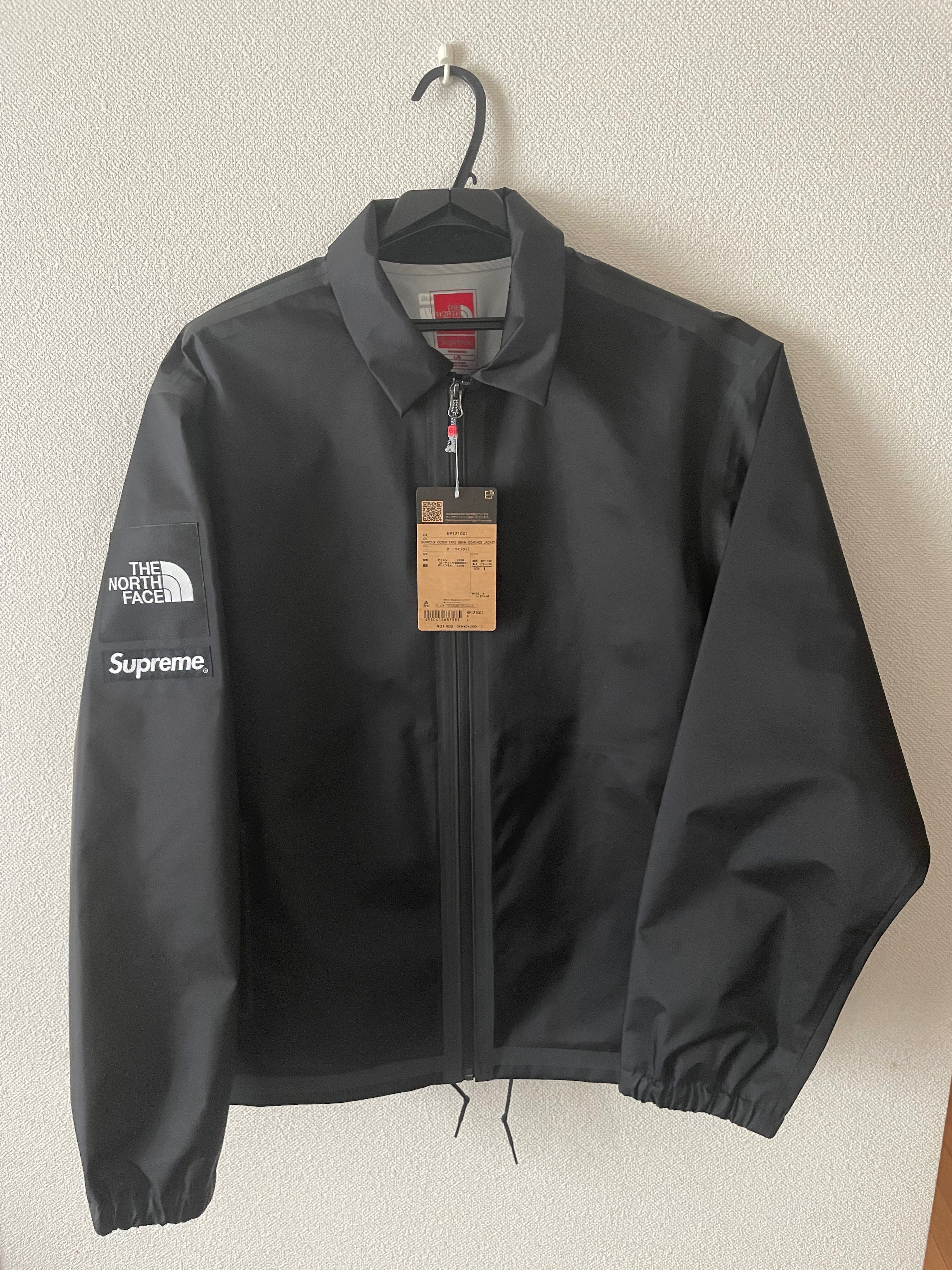 Supreme x The North Face Summit Series Outer Tape Seam Coaches Jacket "Black"