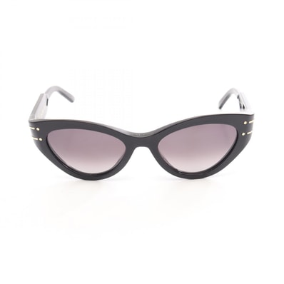 ディオール Dior DiorSignature スクエアフレーム サングラス 衣料品 プラスチック レディース ブラック系 【中古】