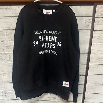 Supreme / WTAPS Crewneck "Black" 21274SPD-CSM03S