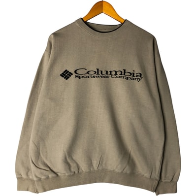 古着 90年代 コロンビア Columbia ロゴスウェットシャツ トレーナー メンズL相当 ヴィンテージ/eaa582965