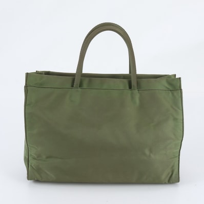 ■美品 プラダ テスート ナイロントライアングルロゴトート バッグ
