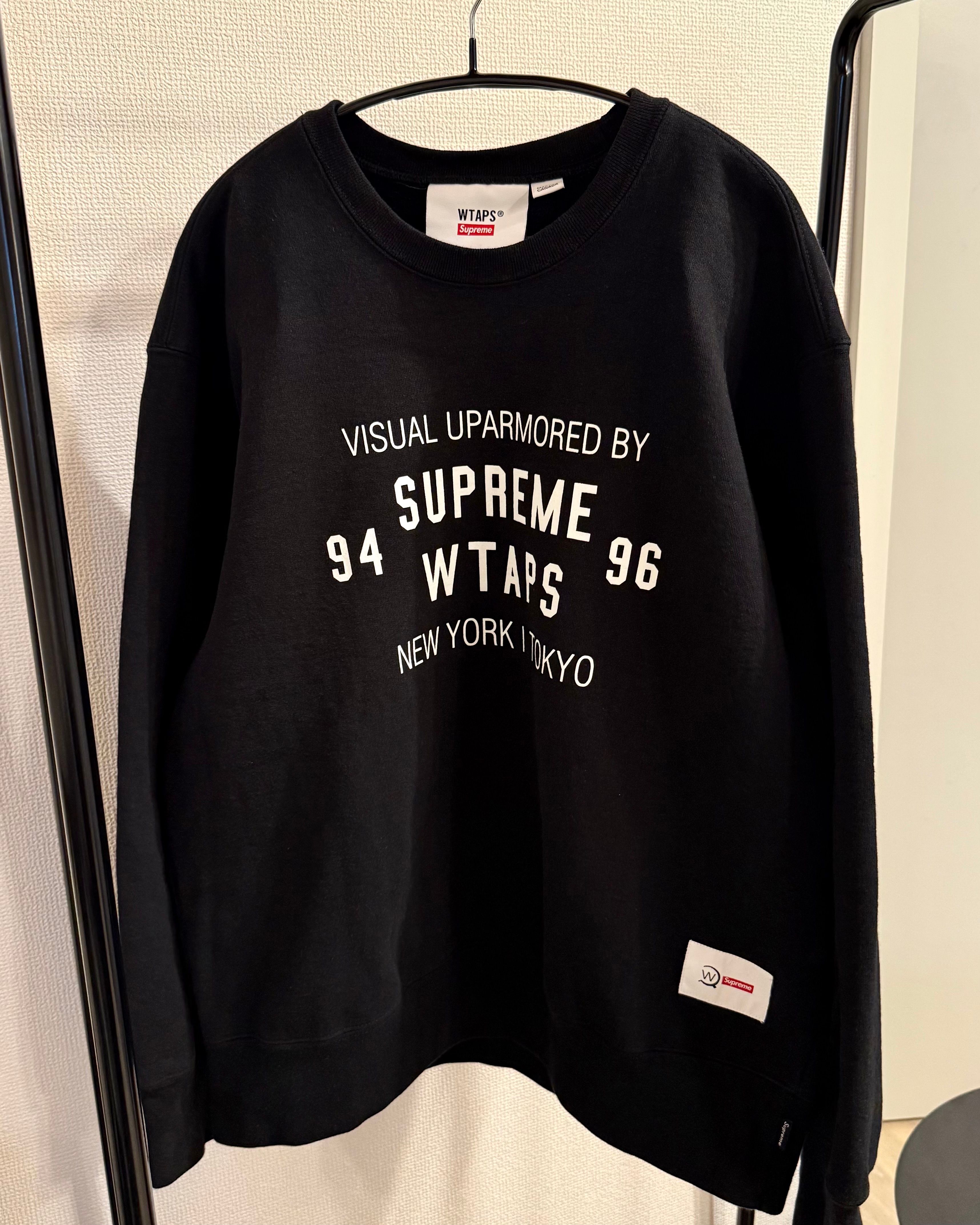 Supreme / WTAPS Crewneck "Black" 21274SPD-CSM03S