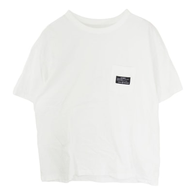 uniform experiment ユニフォームエクスペリメント Tシャツ 20SS UE-200071 MIL POCKET TEE ミル ポケット 半袖 Tシャツ ホワイト系 4【中古】