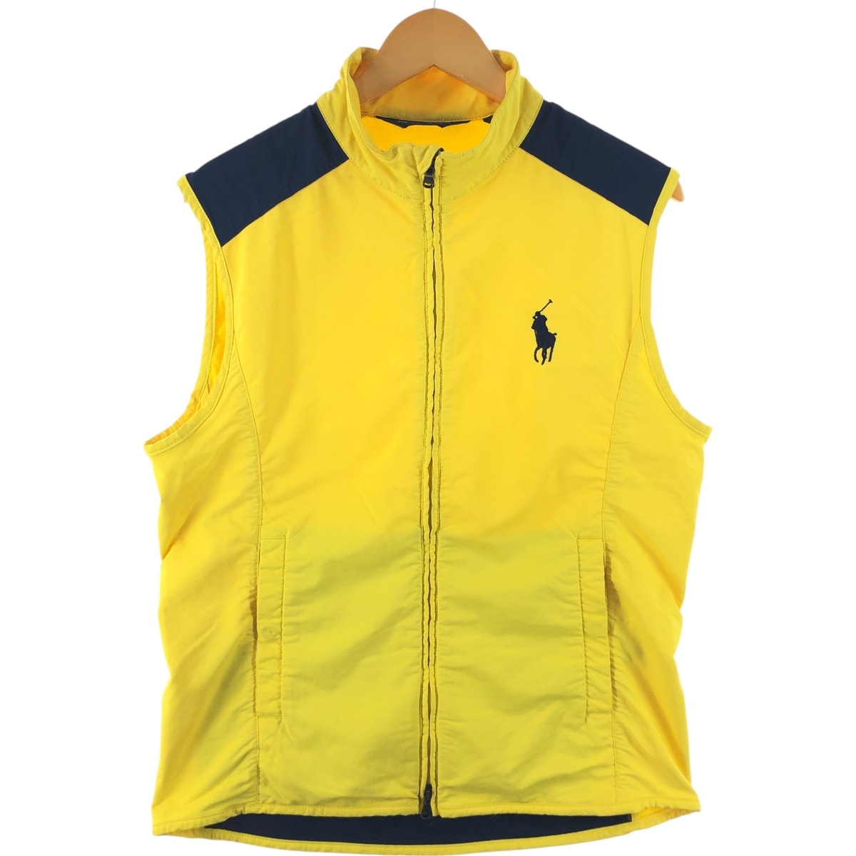 古着 ラルフローレン Ralph Lauren POLO GOLF ポロゴルフ ウォームアップベスト メンズM相当 ヴィンテージ/eaa547591