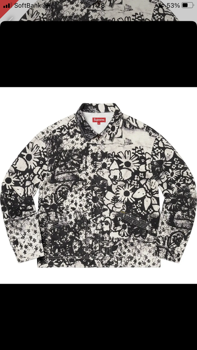 Supreme Christopher Wool/Supreme Denim Work Jacket "Black"