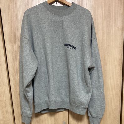 FEAR OF GOD ESSENTIALS Crewneck "Dark Oatmeal"