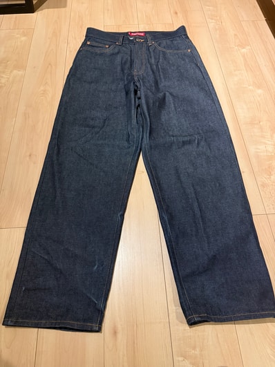 Supreme Rigid Baggy Selvedge Jean "Rigid Indigo" (25SS)
