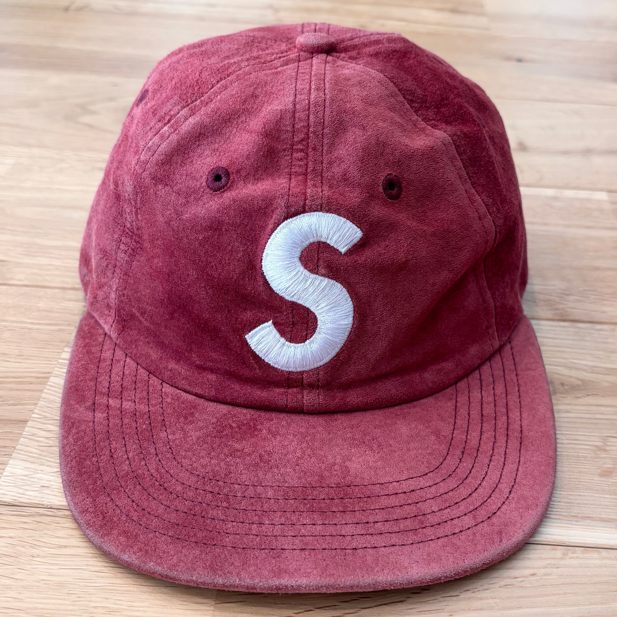 Supreme S Logo Suede 6-Panel スエード Sロゴ Cap キャップ シュプリーム
