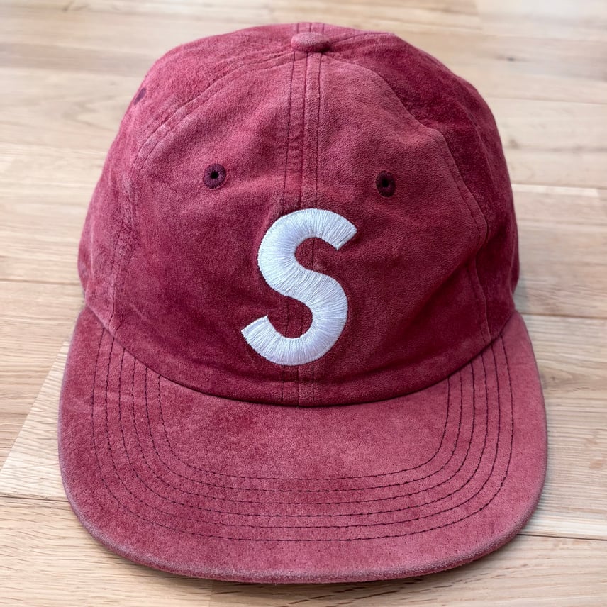 C (やや傷や汚れあり)】Supreme S Logo Suede 6-Panel スエード Sロゴ C (やや傷や汚れあり)】Supreme S Logo Suede 6-Panel スエード Sロゴ