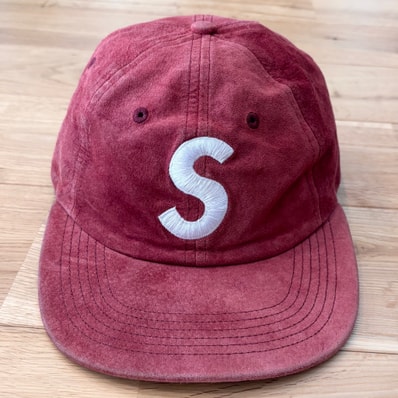 Supreme S Logo Suede 6-Panel スエード Sロゴ Cap キャップ シュプリーム