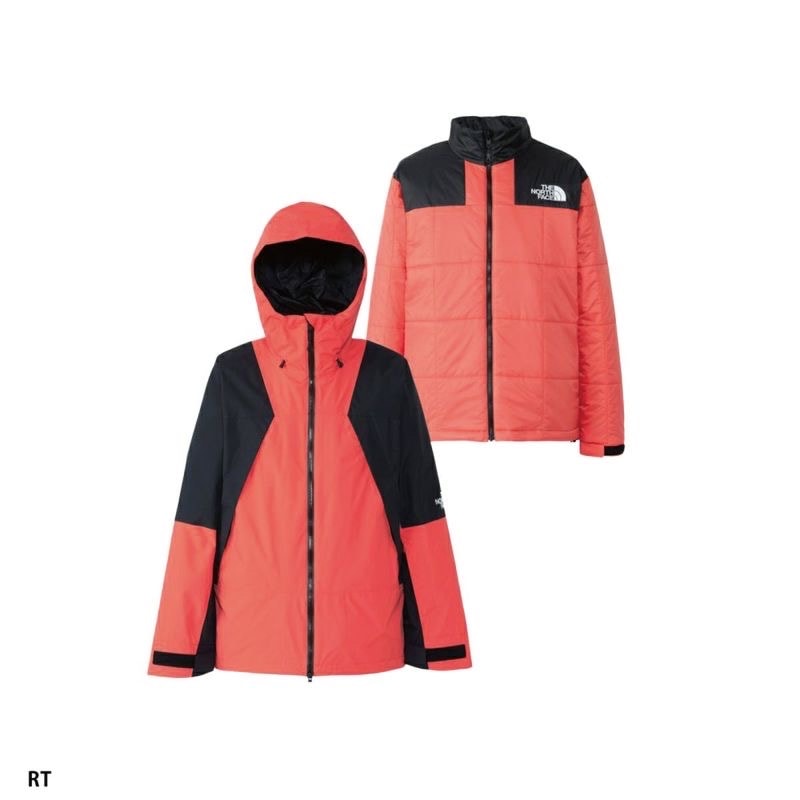 The North Face Snowbird Triclimate Jacket "Radiant Orange"