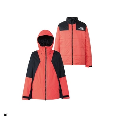 The North Face Snowbird Triclimate Jacket "Radiant Orange"