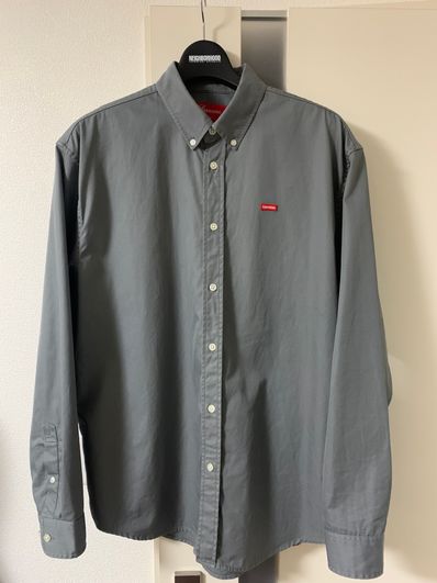 Supreme Small Box Shirt "Grey" (22FW)