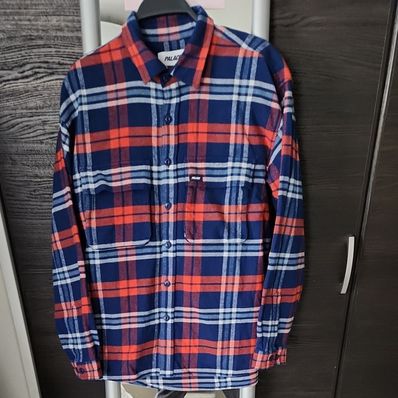 PALACE Check Shirt "Burnt Orange"