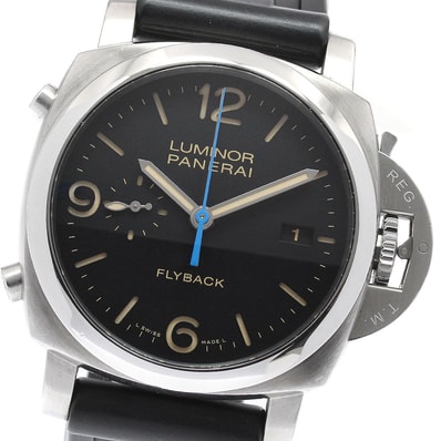☆良品 パネライ ルミノール フライバック PAM00524 メンズ 【中古】