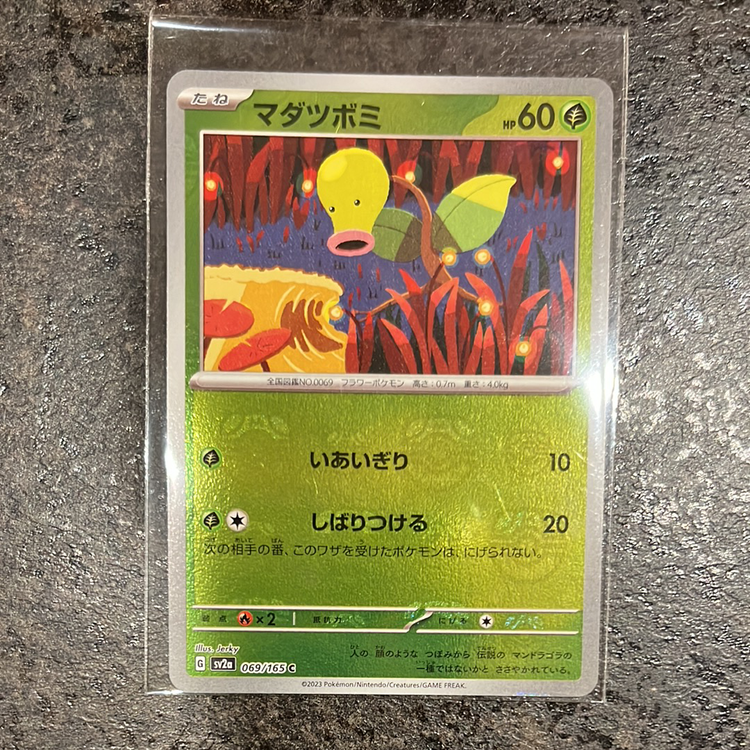 マダツボミ C: マスターボールミラー[SV2a 069/165](強化拡張パック「ポケモンカード151」)