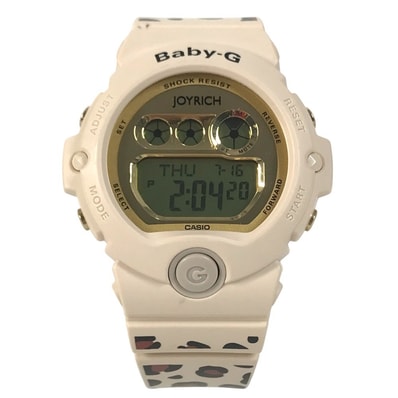 カシオ CASIO Baby-G ベビーG BG-6900JR JOYRICH ジョイリッチ コラボ 豹柄 限定モデル レオパード レディースウォッチ ウォッチ ヒョウ 腕時計 ラバー ベージュ
