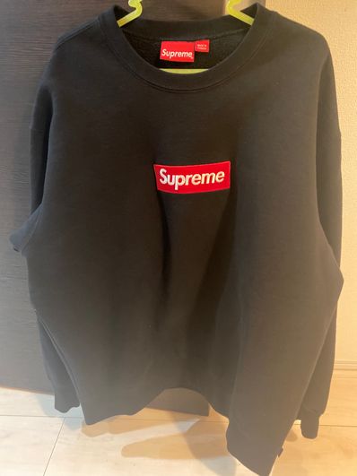 Supreme Box Logo Crewneck "Black" (22FW)