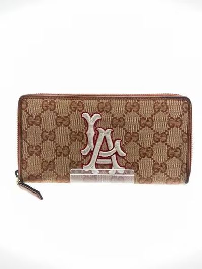 GUCCI x Los Angeles Dodgers GG Canvas Zip Around Wallet