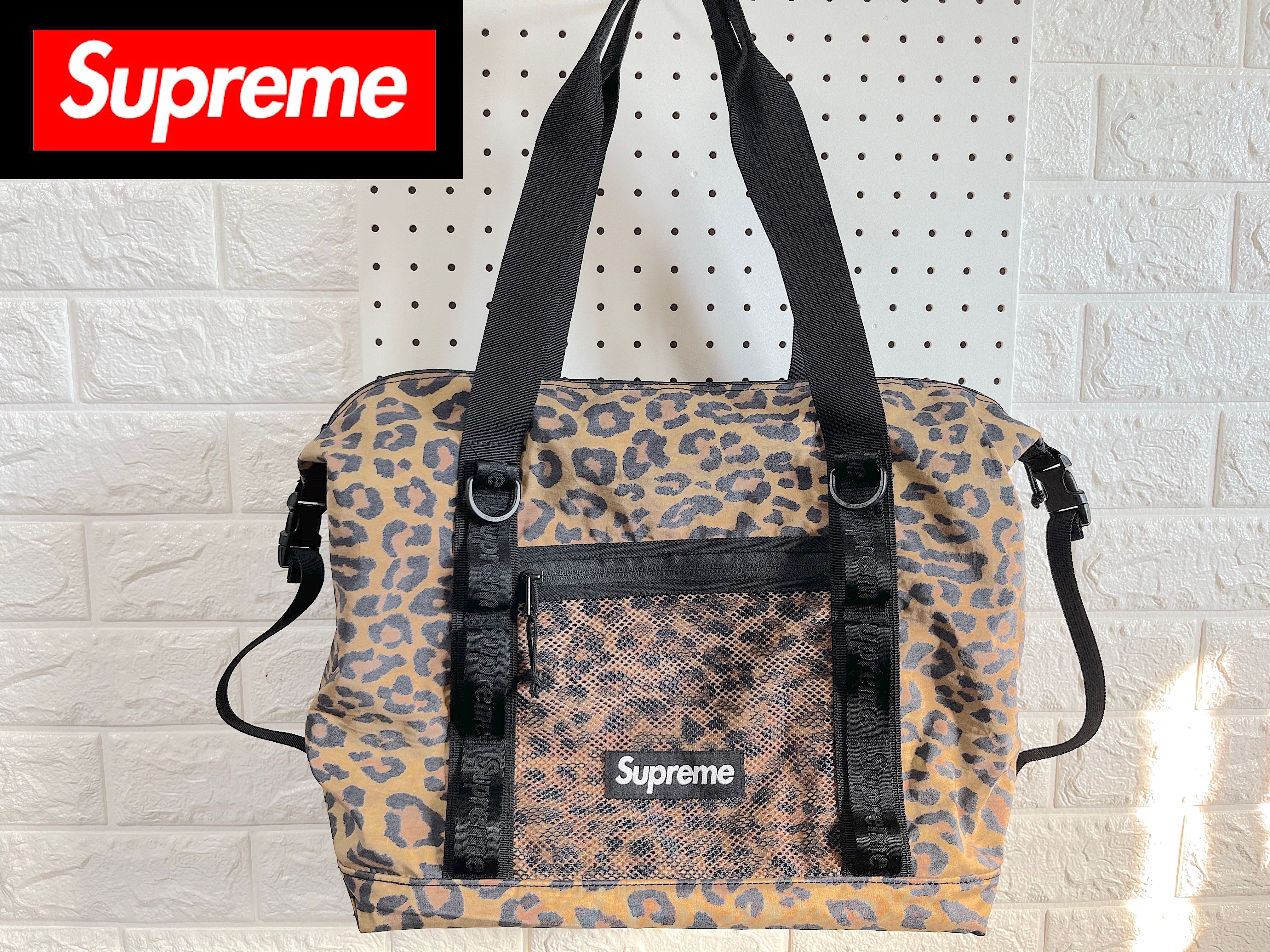 Supreme Zip Tote 25L "Leopard" (20FW)