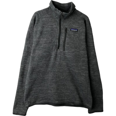 古着 パタゴニア Patagonia ベターセーター 1/4ジップ 25522FA18 ハーフジップ フリースプルオーバー メンズM相当/eaa612671