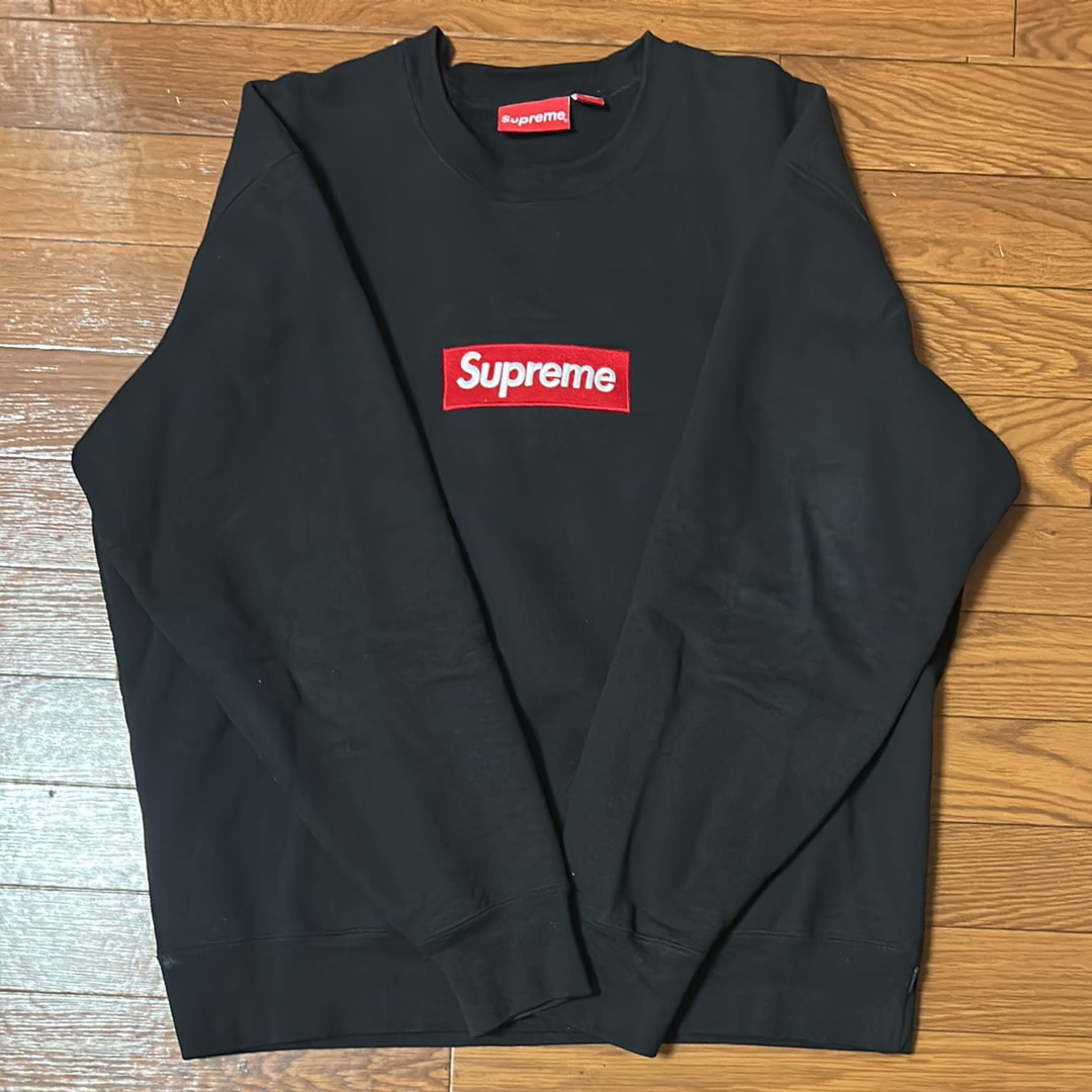 Supreme Box Logo Crewneck "Black" (22FW)