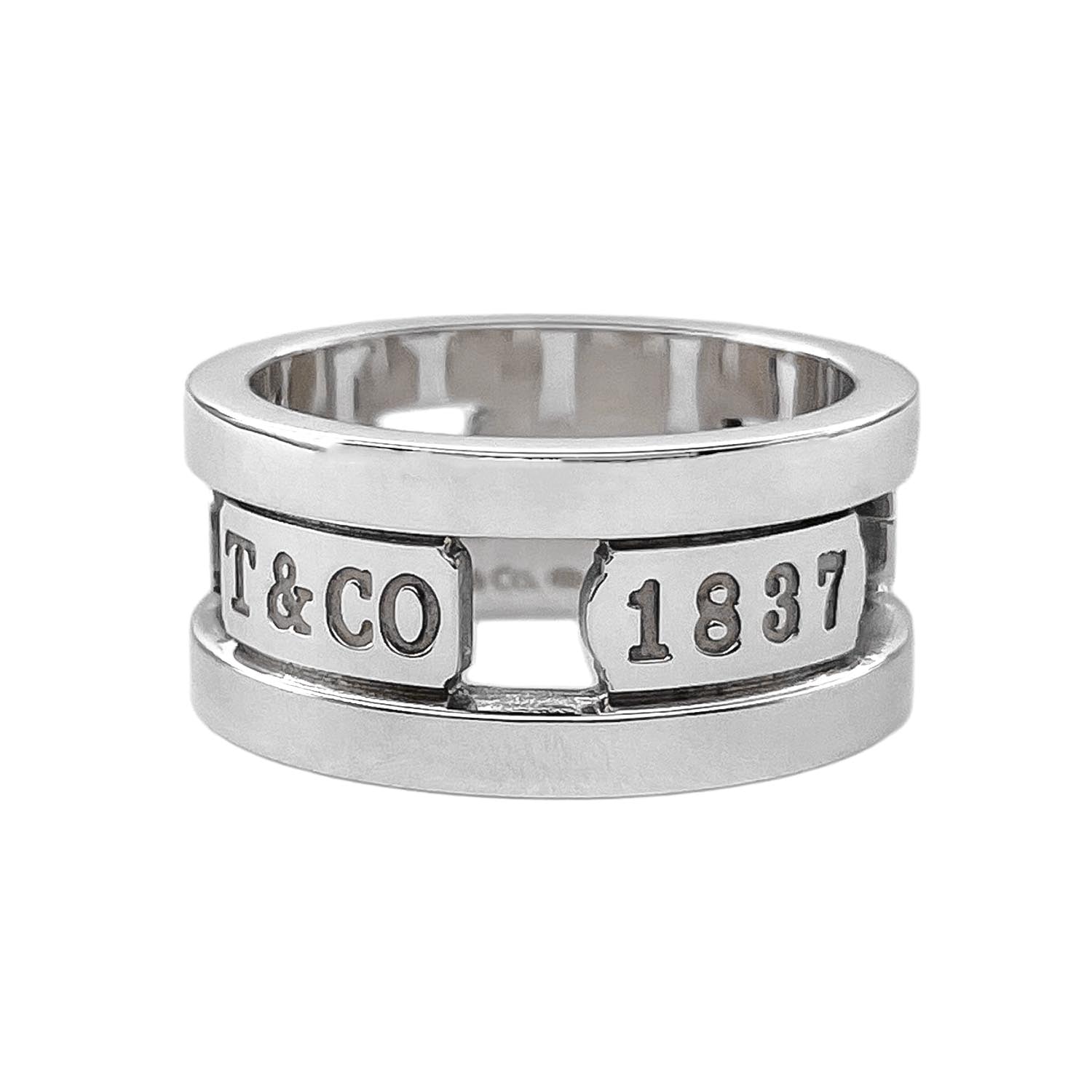 TIFFANY&Co. ティファニー 1837 エレメント リング・指輪
 SV925 12.5号 シルバー 新品仕上済 ユニセックス
 【中古】
