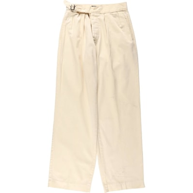 古着 ラルフローレン Ralph Lauren POLO by Ralph Lauren ツータック チノ ミリタリー グルカパンツ メンズw30相当/evb036084