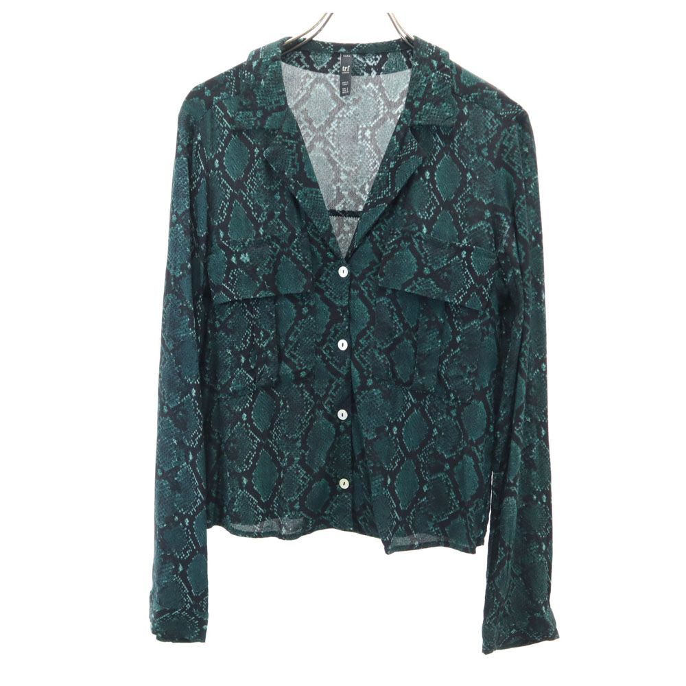 ZARA ザラ 長袖 オープンカラーシャツ
