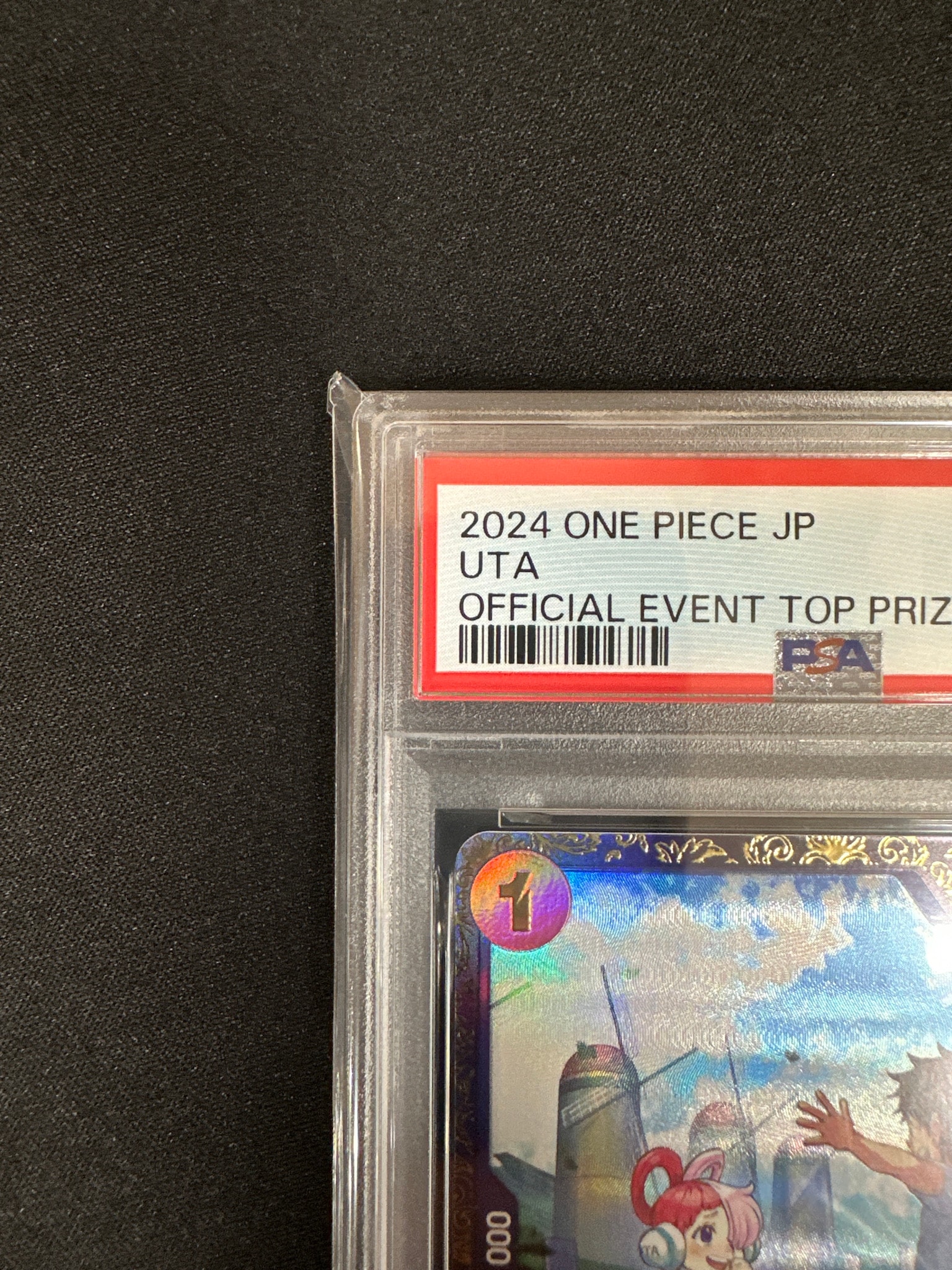 PSA10】ウタ R [OP09-002](プロモーションカード「フラッグシップ