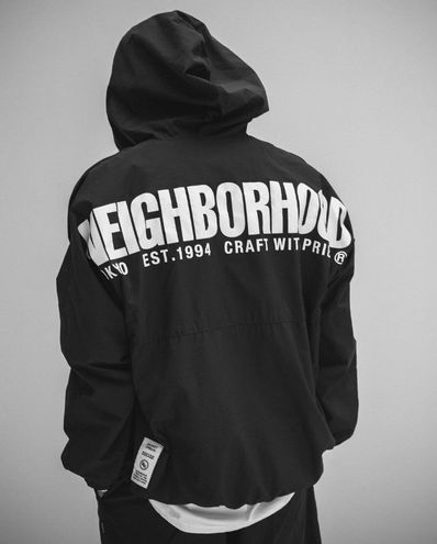 NEIGHBORHOOD ANORAK JK.NY BLACK XL