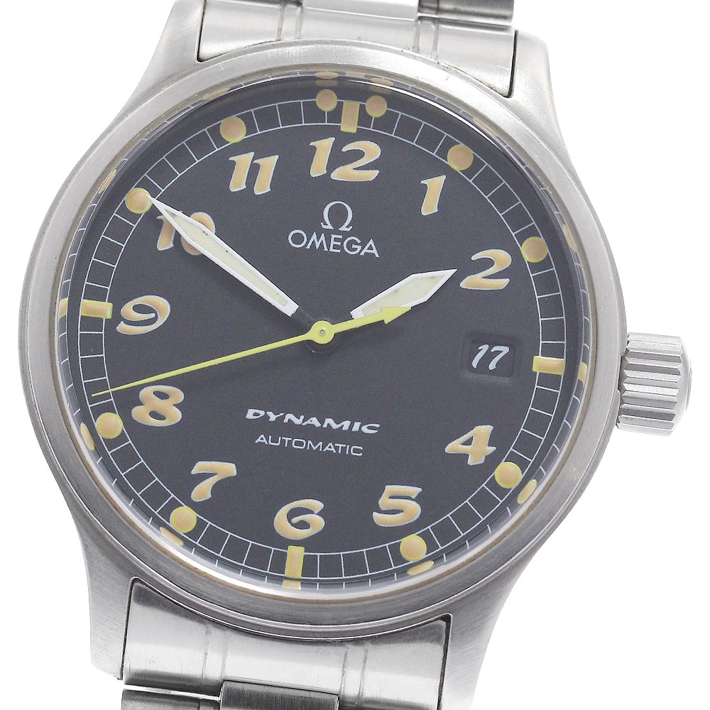 オメガ ダイナミック デイト 5200.50 自動巻き メンズ 【中古】