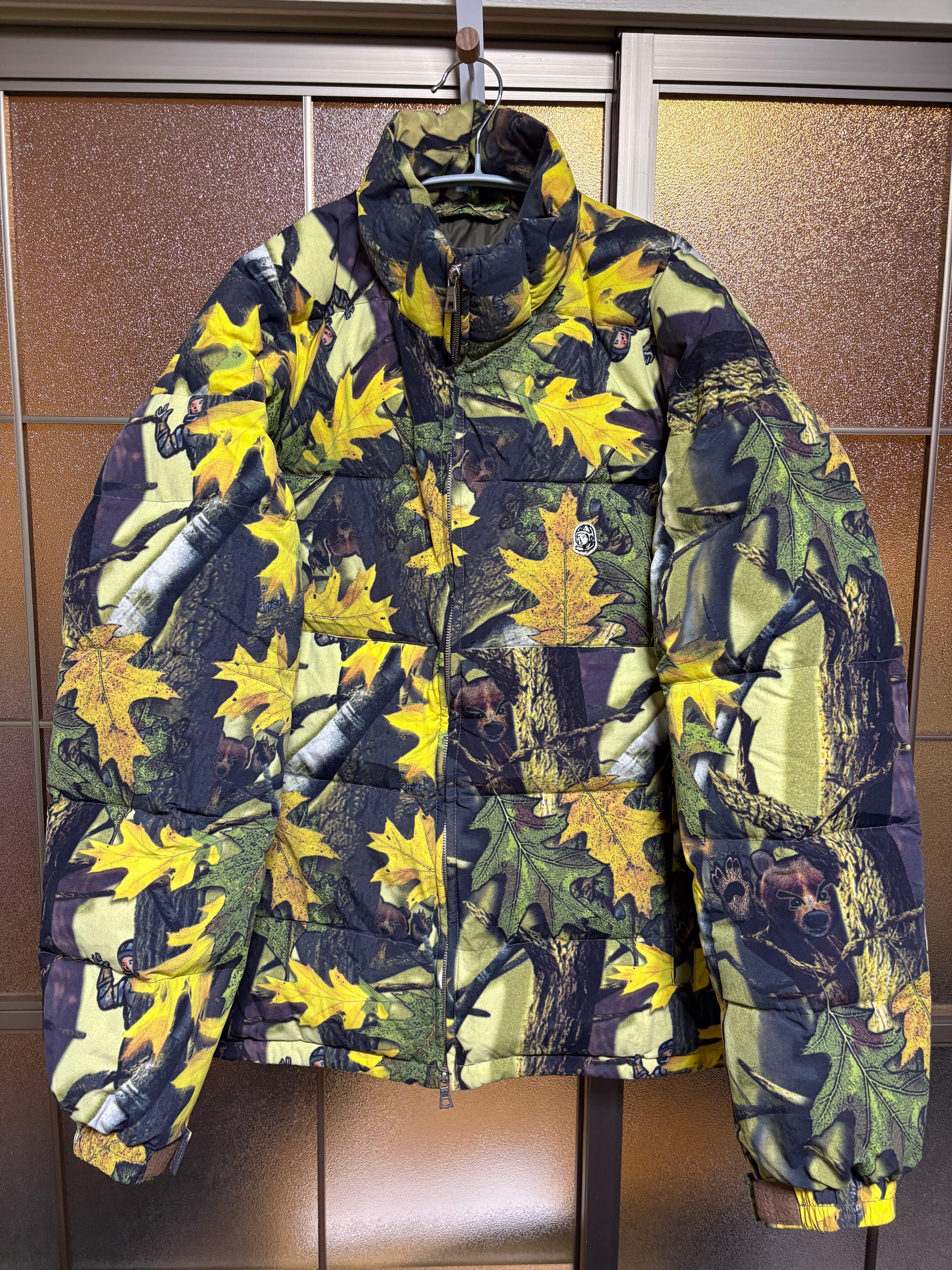 BBC/ Billionaire Boys Club  LEAF CAMO DOWN JACKET  L size  ビリオネアボーイズクラブ リーフカモ ダウンジャケット Lサイズ