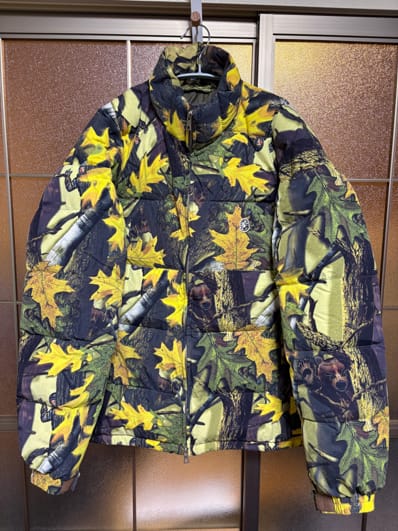 BBC/ Billionaire Boys Club LEAF CAMO DOWN JACKET L size ビリオネアボーイズクラブ リーフカモ ダウンジャケット Lサイズ